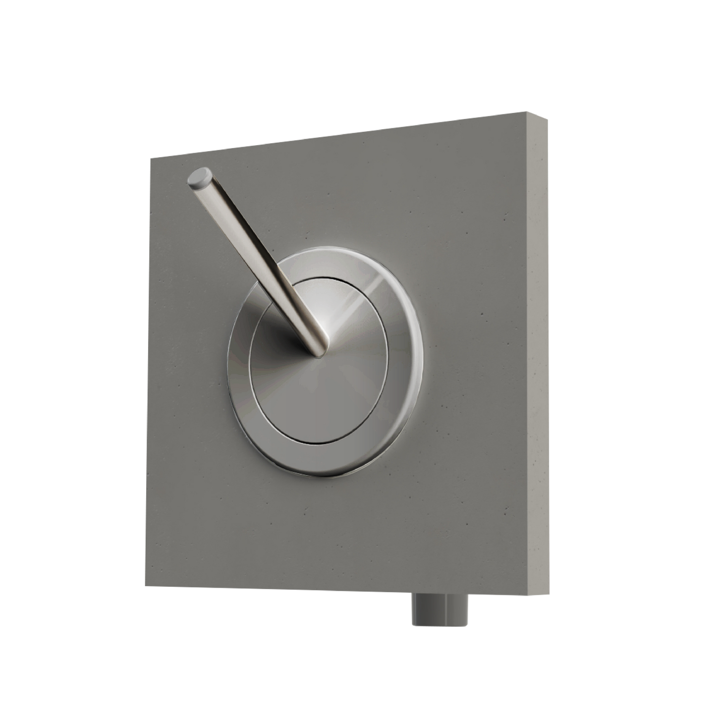 Automatische Zelfreinigende Inbouw Toiletborstel - Brushed Messing Brass
