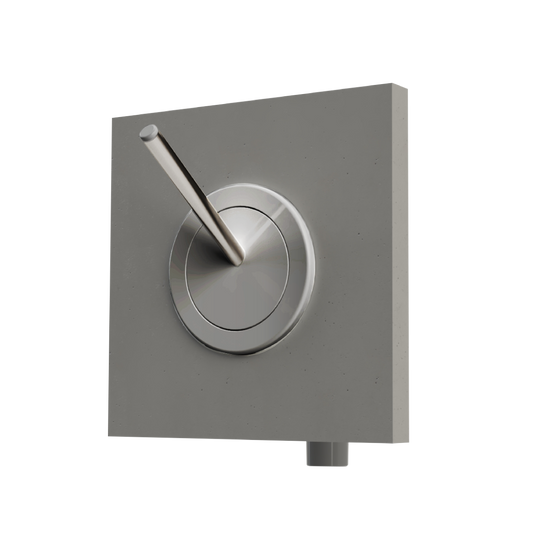 Automatische Zelfreinigende Inbouw Toiletborstel - Soft Black