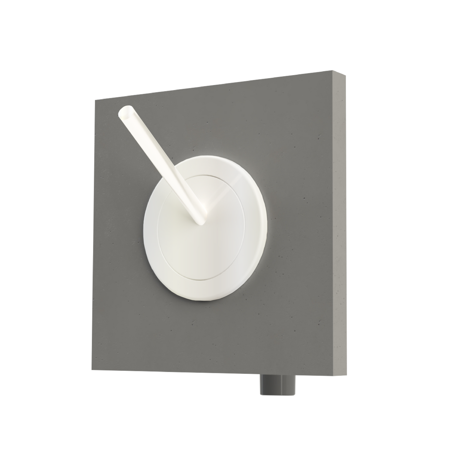 Automatische Zelfreinigende Inbouw Toiletborstel - Brushed Messing Brass